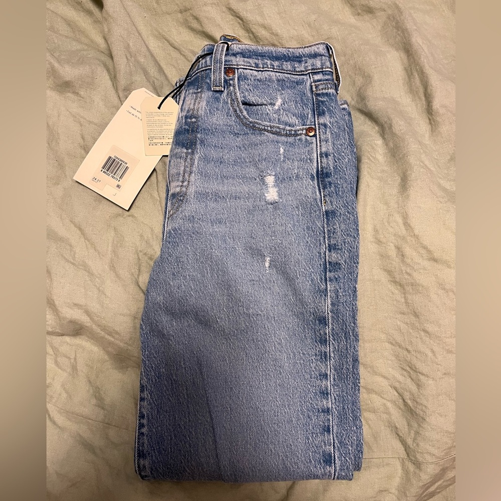 Levi’s ribcage straight jeans